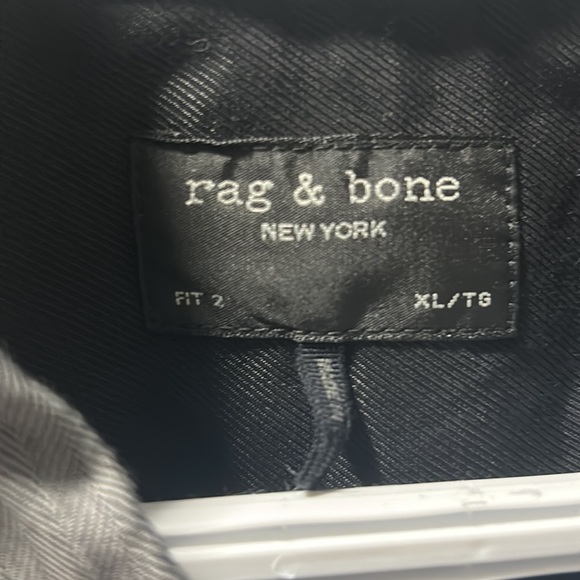 Rag & Bone XL Grey Shirt - Picture 3 of 4